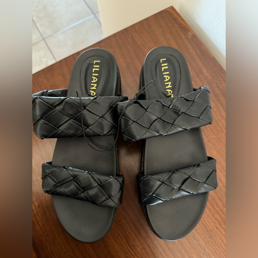 Liliana Low Wedge Sandals